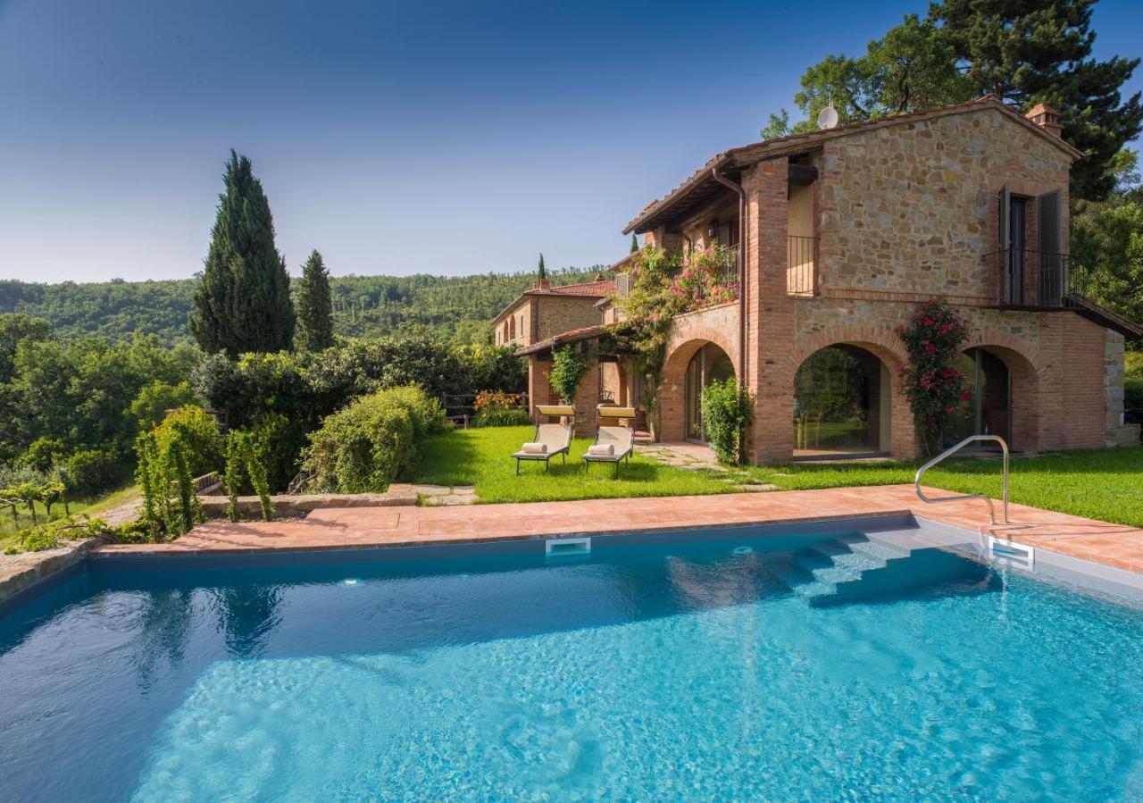 Villa Mandorlo - Pomaio Wines & Hospitality Arezzo Bagian luar foto